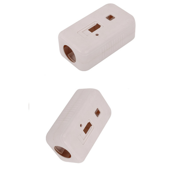 White PC Polycarbonate Bottom Precision Plastic Molding Parts Customized