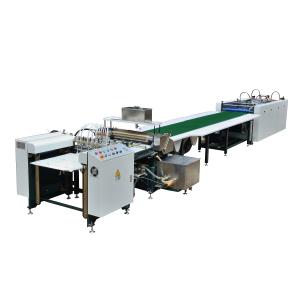 Semiautomatic Calendar Shell Four Side Folding Machine