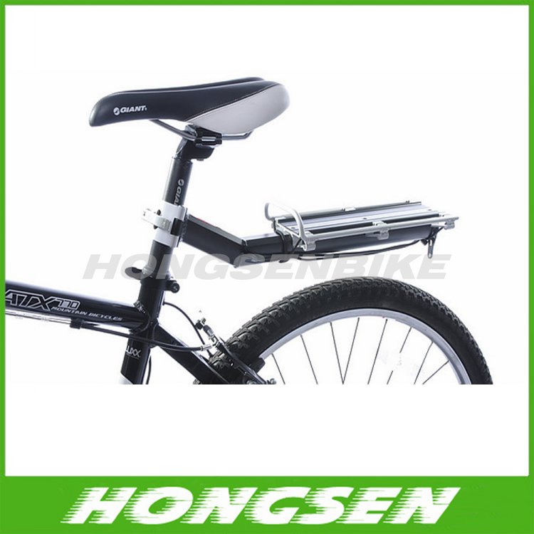 The most simple and convenient bicycle rear storage shelf