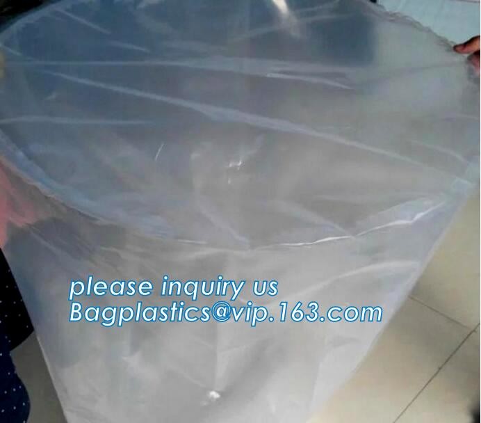 Square Bottom 4mil Clear Pallet Cover, square bottom bag on roll pallet cover bag, Polyester Pallet Cover Bags, Pallet T