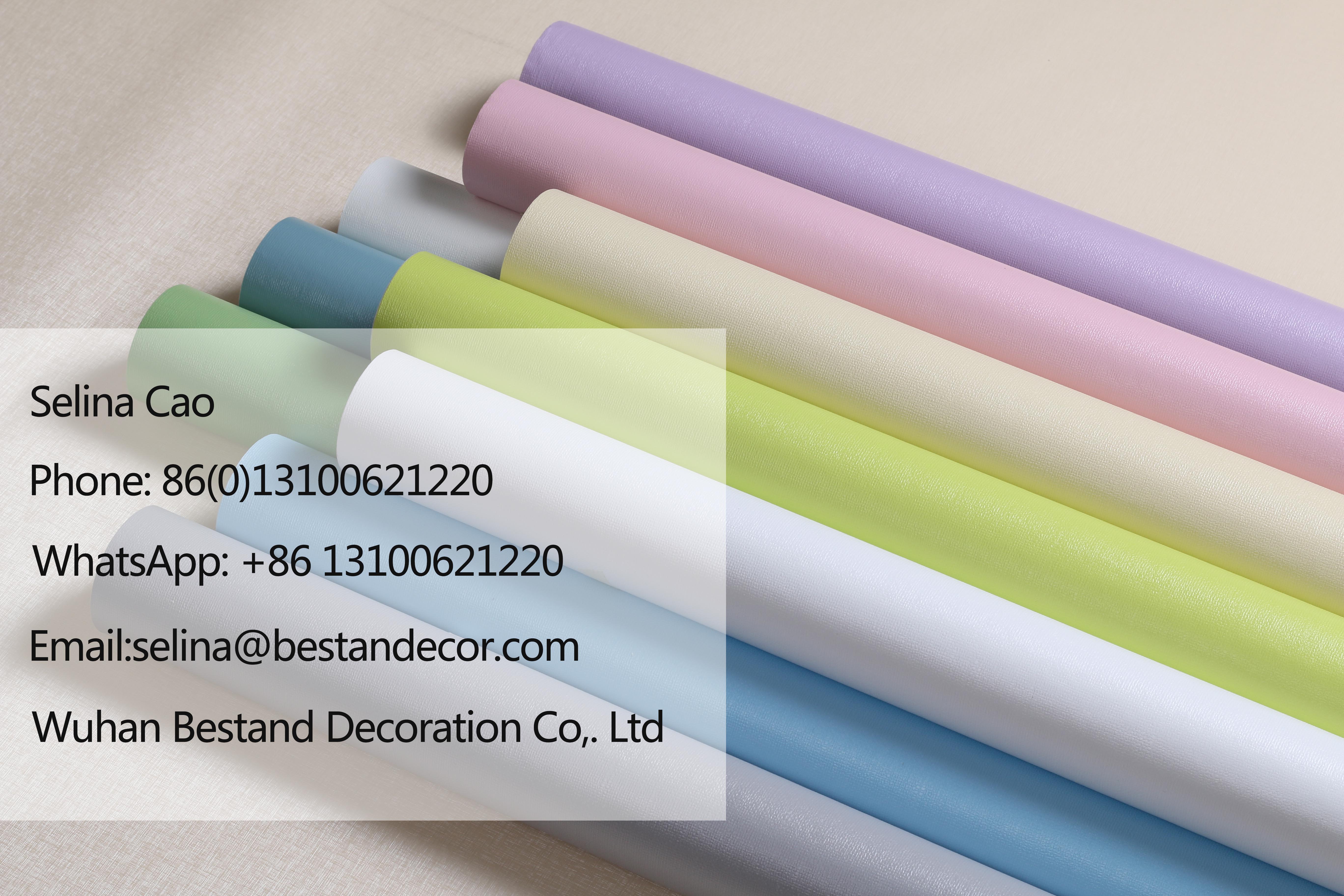 Modern Design Style High Glossy 3D Wall Covering Wallpaper with Fireproof Function and Waterproof Finish