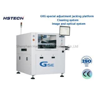  Using Windows XP/Win7 Operation Interface High Adaptability Steel Mesh Frame Clamping System Automatic Stencil Printer Manufactures