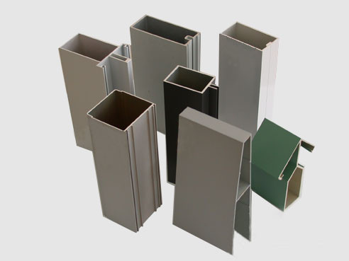 Unitized Aluminium Curtain Wall Profile Modern Design Elegant Appearance