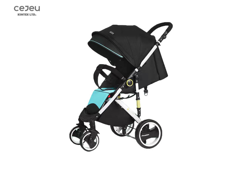 Folding 25Kg Load Baby Stroller Fully Reclining For Babies From Birth
