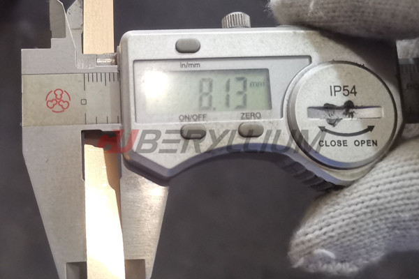 C17200 Material Beryllium Bronze Alloy Strip By Standard ASTM High Strength