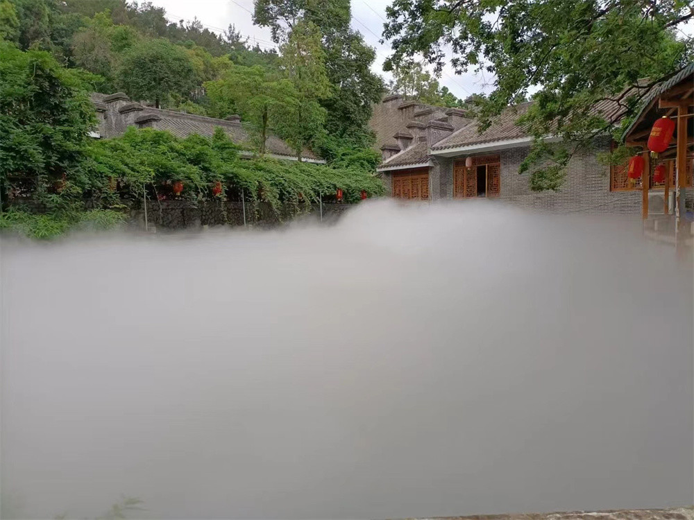 High Pressure Water Cooling Fogging Misting System Waterproof 70bar 4L/Min For Textile Industry