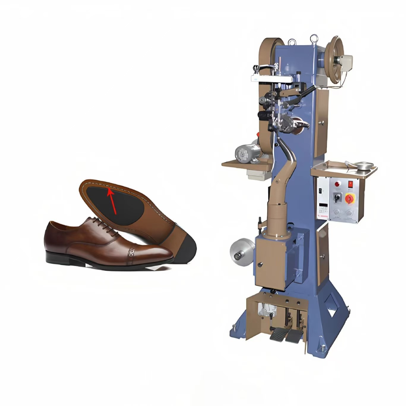 High Precision YT Shoe Sole Press Machine Electric Insole Stitching Machine