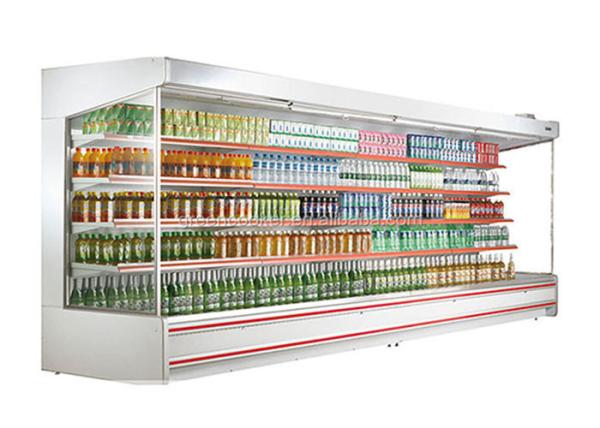Large Commercial Display Freezer With LED Multideck Storage Display Cabinet