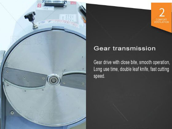 3mm Multifunctional Root Vegetable Cutting Machines 300kg/H 1.1KW Shredding