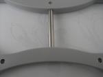 Tempered safety plate glass platform, LCD display Travel Weighing Scales