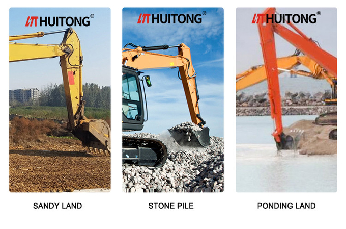 Customized OEM Acceptable Q355B Q690 HG785 Excavator Rock Boom With ISO 9001 Certification