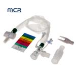 Integrated MDI Port Closed Suction Catheter/System With Soft Blue Suction Tip