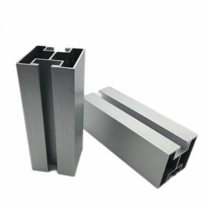 Silver Anodized Aluminum Solar Panel Mounting Rails for 1000kg Load