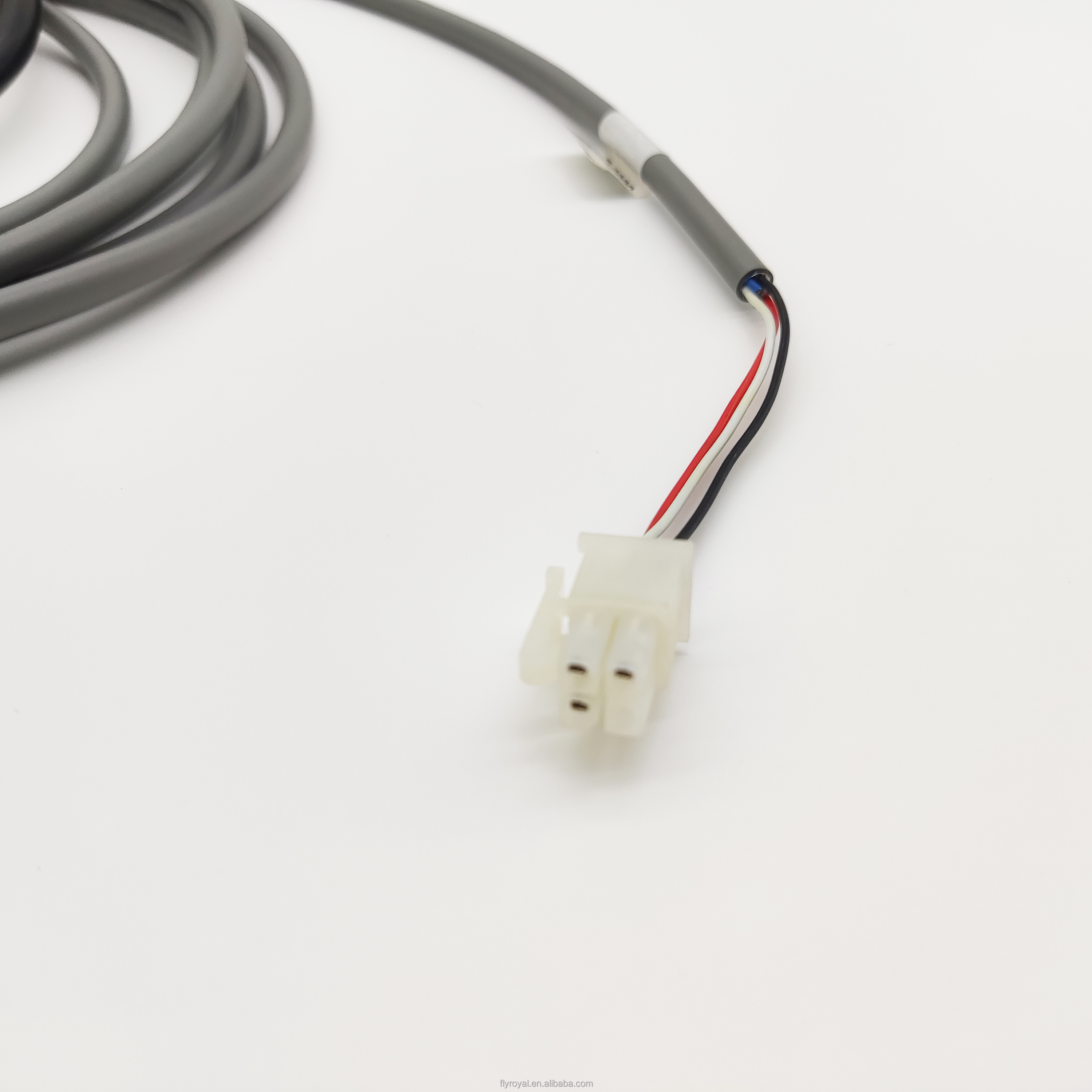 PVC Custom Automotive Wire Harnesses Electric Power Cords With Prong Plug Cable Assembly