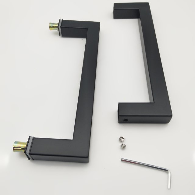 Sample 1-3 Working Days Stainless Steel 304 Chrome Handle For Tempered Glass Door