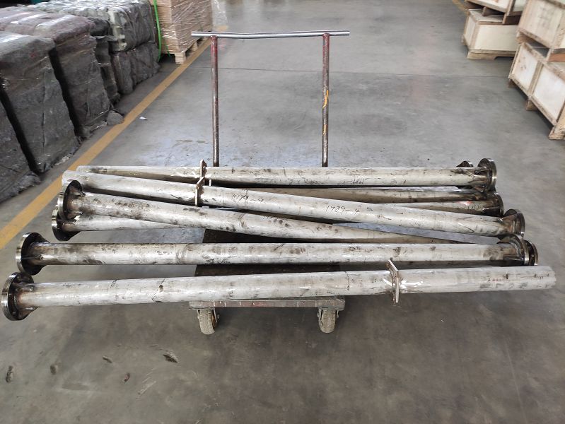 stainless steel shaft S316 for mud agitators