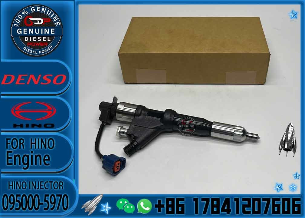 Injector For HINO Diesel Fuel Injector 095000-5972 095000-5970 095000-5971 23670-E0360 For HINO 700 Series E13C
