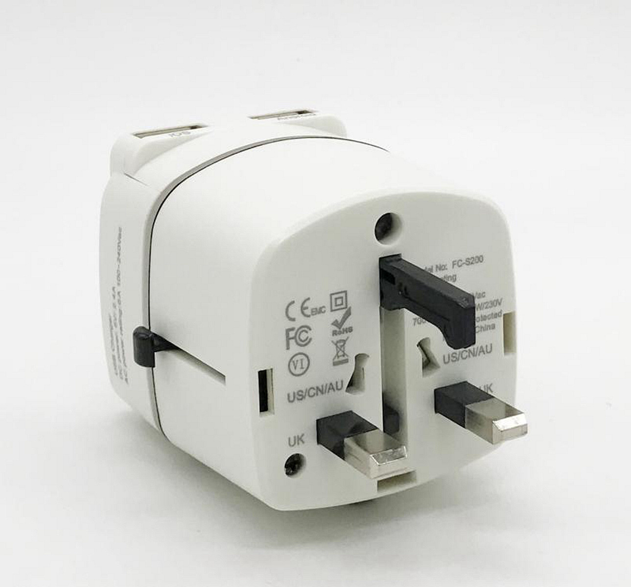 Mini Mobile Phone Tablets Twin Fast USB Wall Charger
