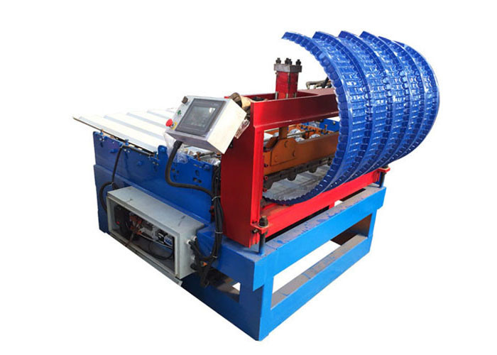 1200mm Hydraulic Roof Panel Curving Machine For Arching