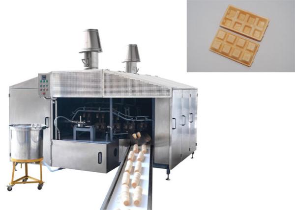 Auto Professional Sugar Cone Production Line / Ice Cream Wafer Machine Fast