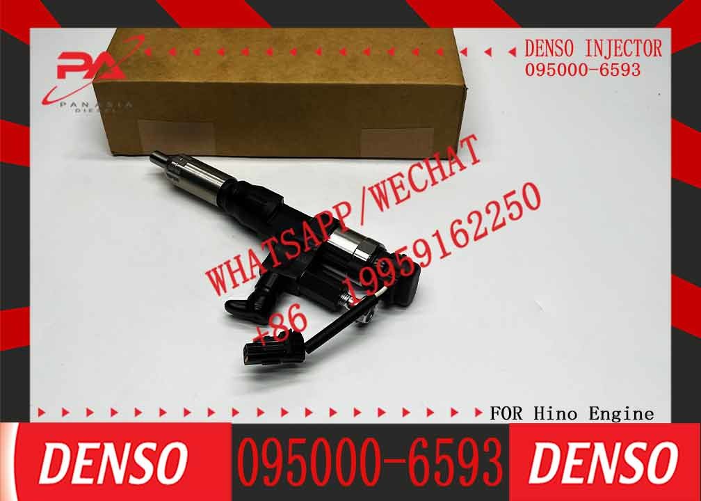 095000-6593 original fuel injector 0950006594 oil pump common rail injection 095000 6590 for Hino J08E-TM
