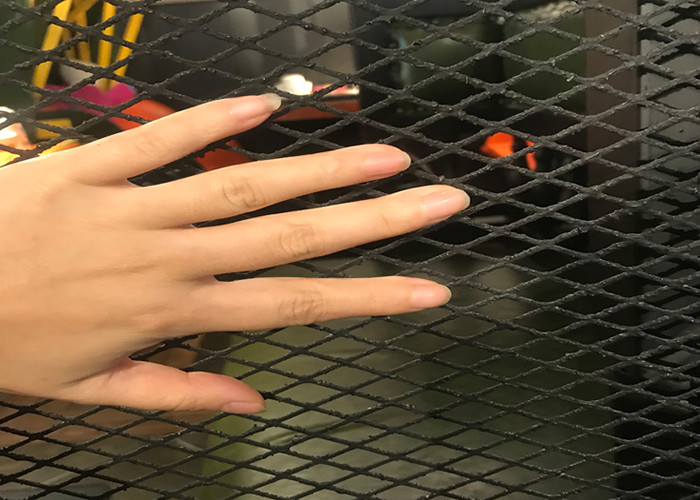 Electro Galvanize Steel Expanded Wire Mesh Plate 8mm Stem