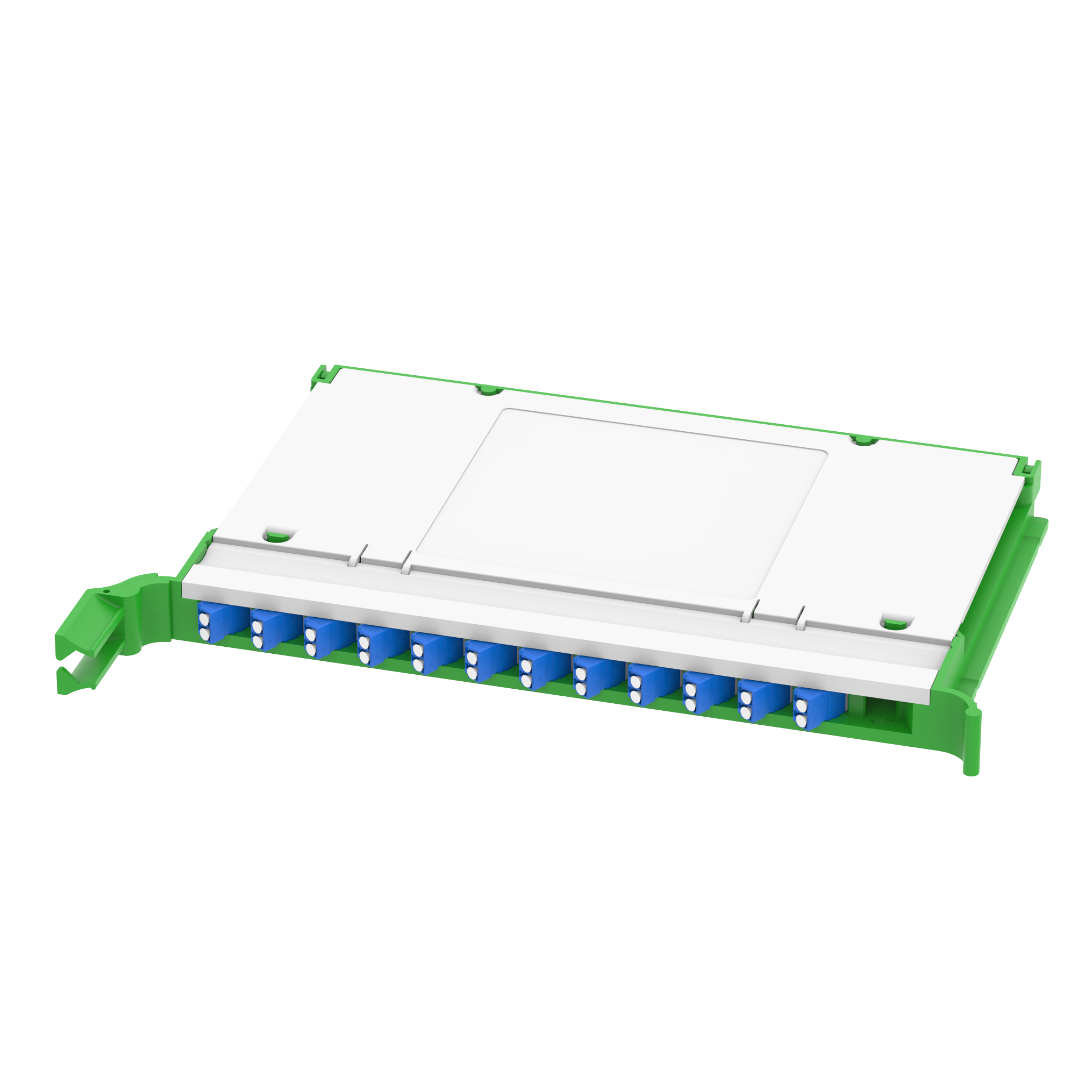 Data Center Optic Fiber Systems LC Type 144 Ports Fiber Optic Distribution Patchpanel