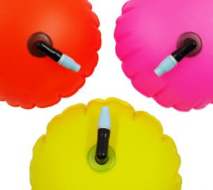 Custom Triathlon Swimming Buoy Inflatable Tow Floating With PE Bag