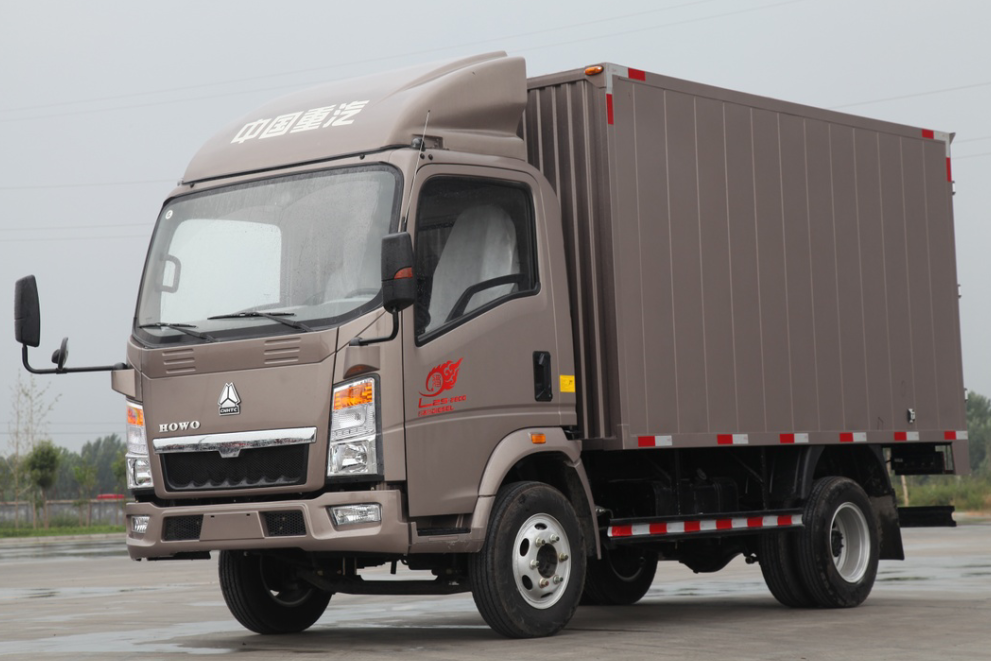 small tonnage Van cargo truck