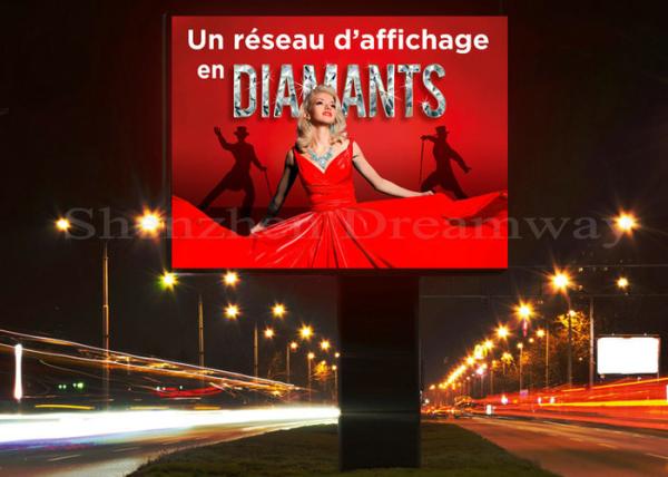 P4 Easy Install Outdoor Advertising LED Display Fixed Installation IP65