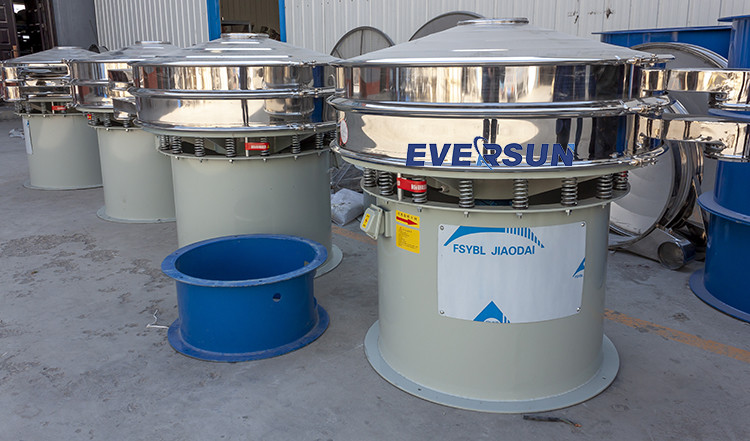 High Efficiency Sand Gravel Rotary Vibrating Screen Stone Screening Machine