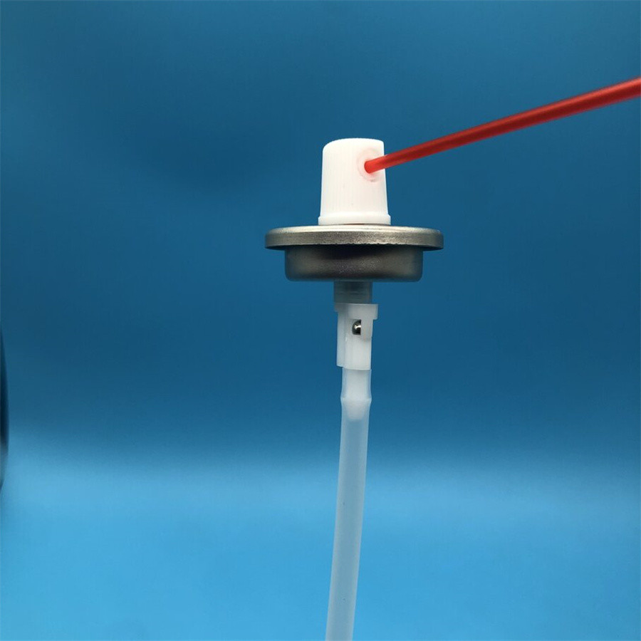 Versatile 360 Degree Aerosol Valve with Actuator for All-Angle Dispensing