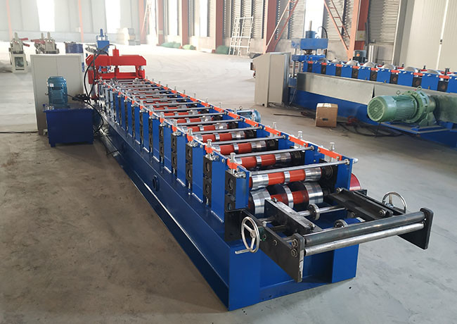 Automatic Aluminium Roll Forming Machine , Color Steel Roll Forming Machine