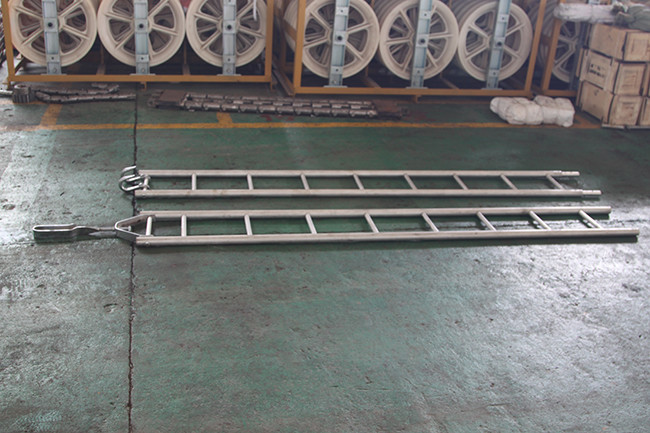 Power Line Construction Suspension Ladder 150kgs Alloy Extension Ladders