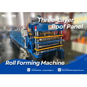 Flexible Metal Roof Making Machine with 0.3-0.8mm Thickness and 15-20m/min Speed