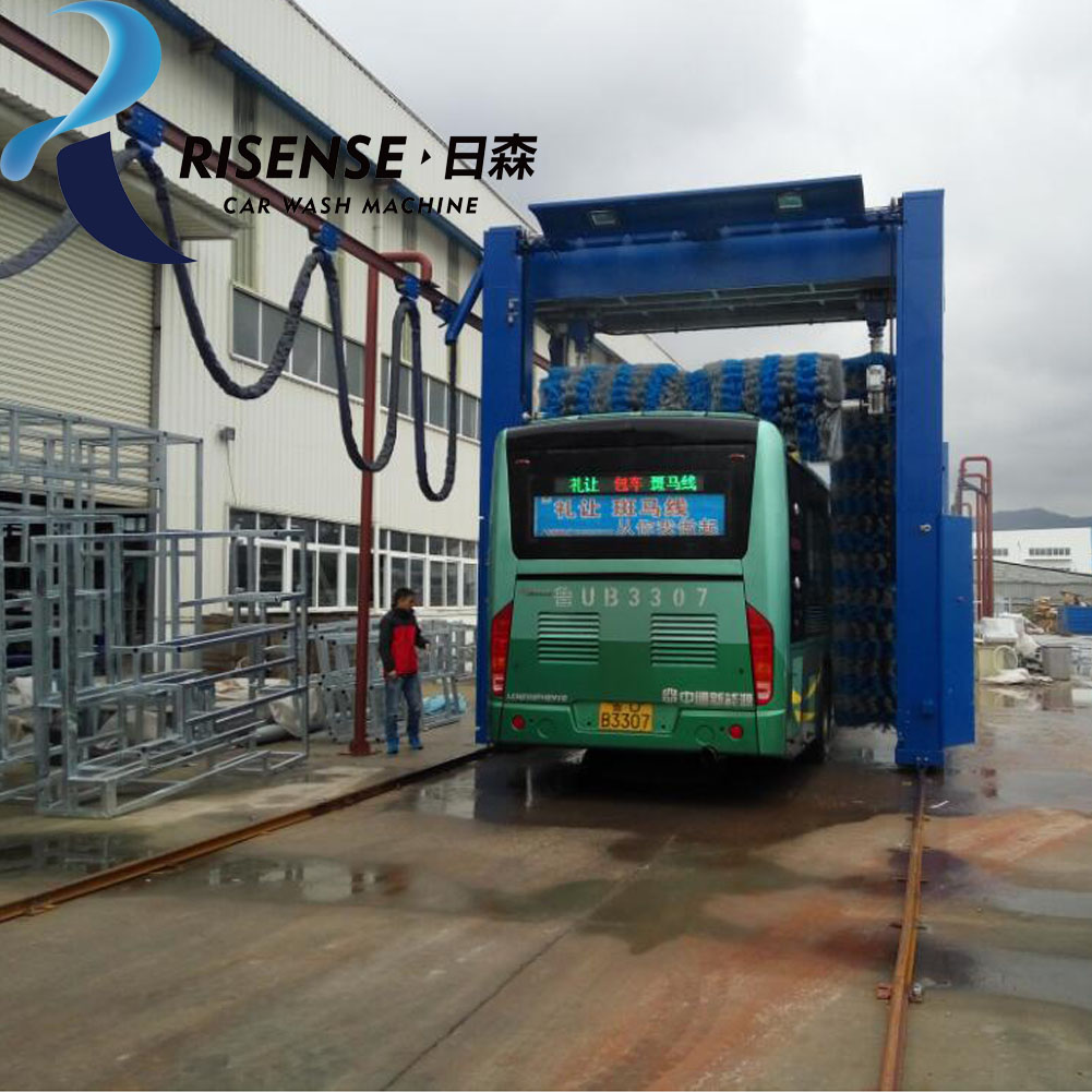 Risense Drive Through Brush Washing Tunnel Car Wash Equipment