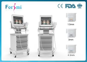  non invasive neck tightening machine HIFU-f wrinkle removal machine face firming face lift muscle tone machine Manufactures