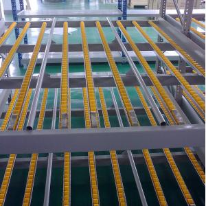 Automation Equipment Carton Flow Rack , Warehouse Storage Gravity Flow Rack