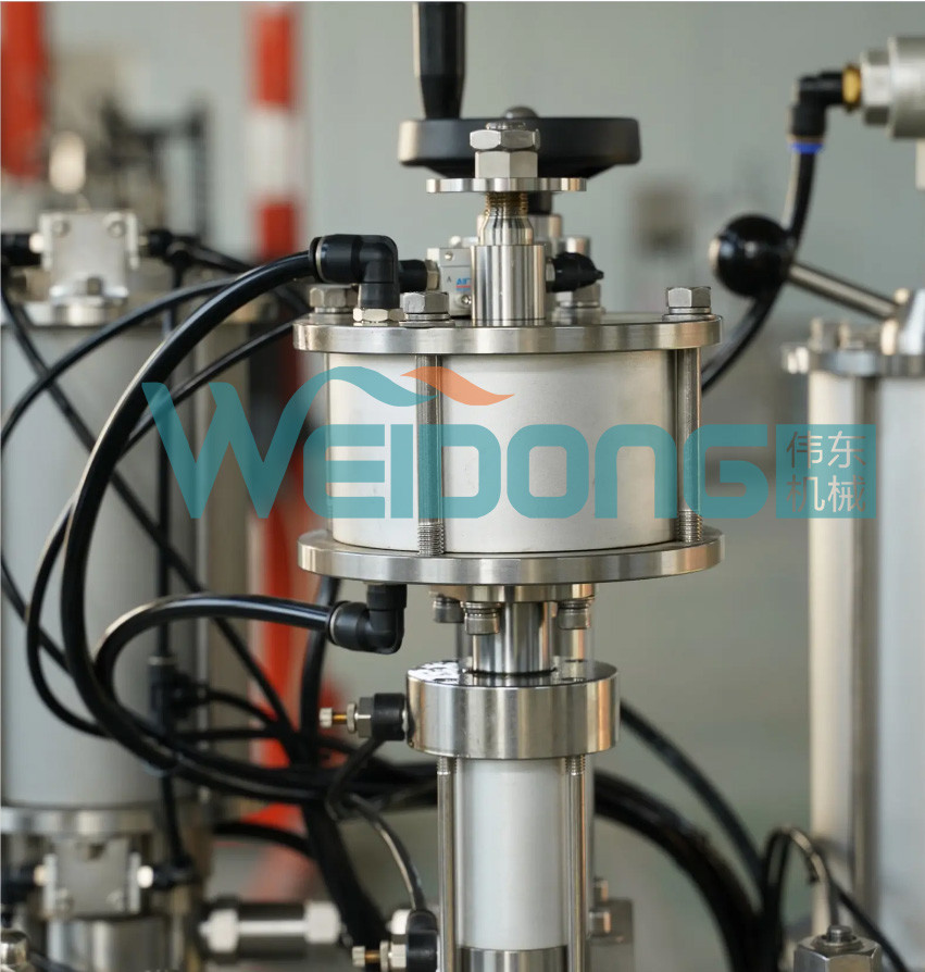 700Ml Facial Mask Filling Machine 0.7-0.85mpa Compressed Air Pressure