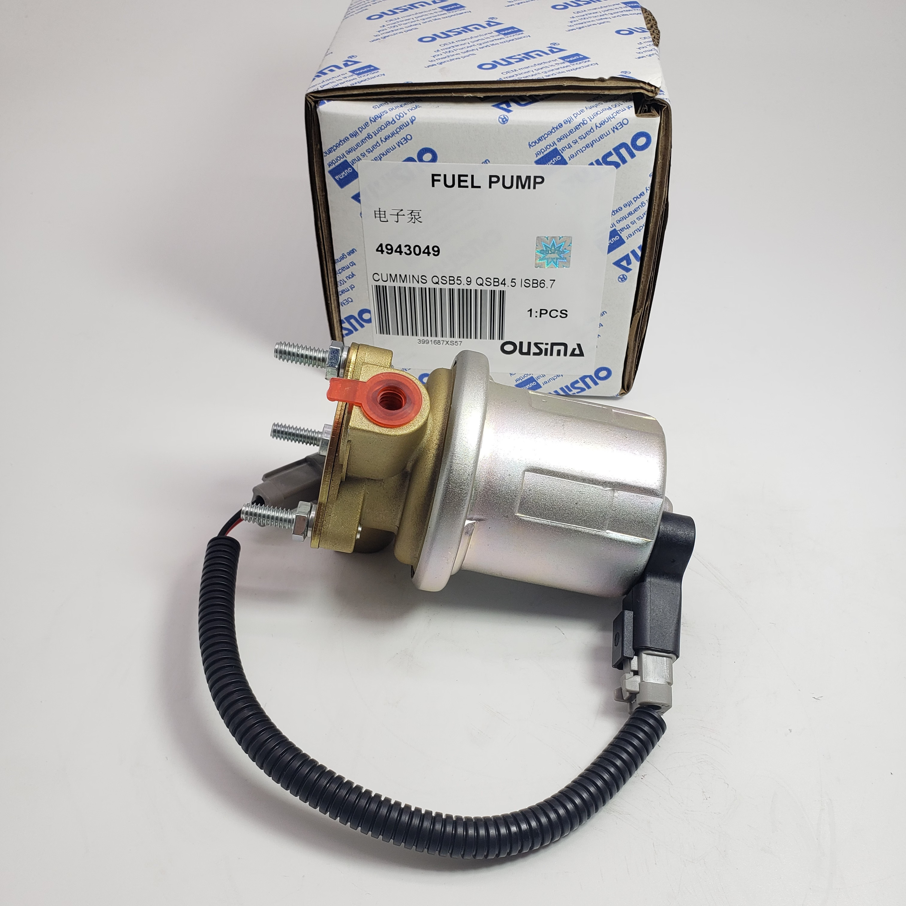 Fuel Transfer Pump 4943049 For Cummins QSB5.9 QSB4.5 ISB6.7