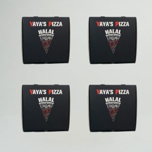 Customized eco-friendly and biodegradable fast food pizza box