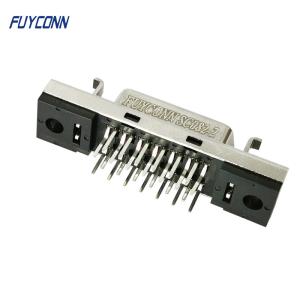 26 Pin SCSI Connector Right Angle Type Female SCSI PCB Connector W/ Fixness