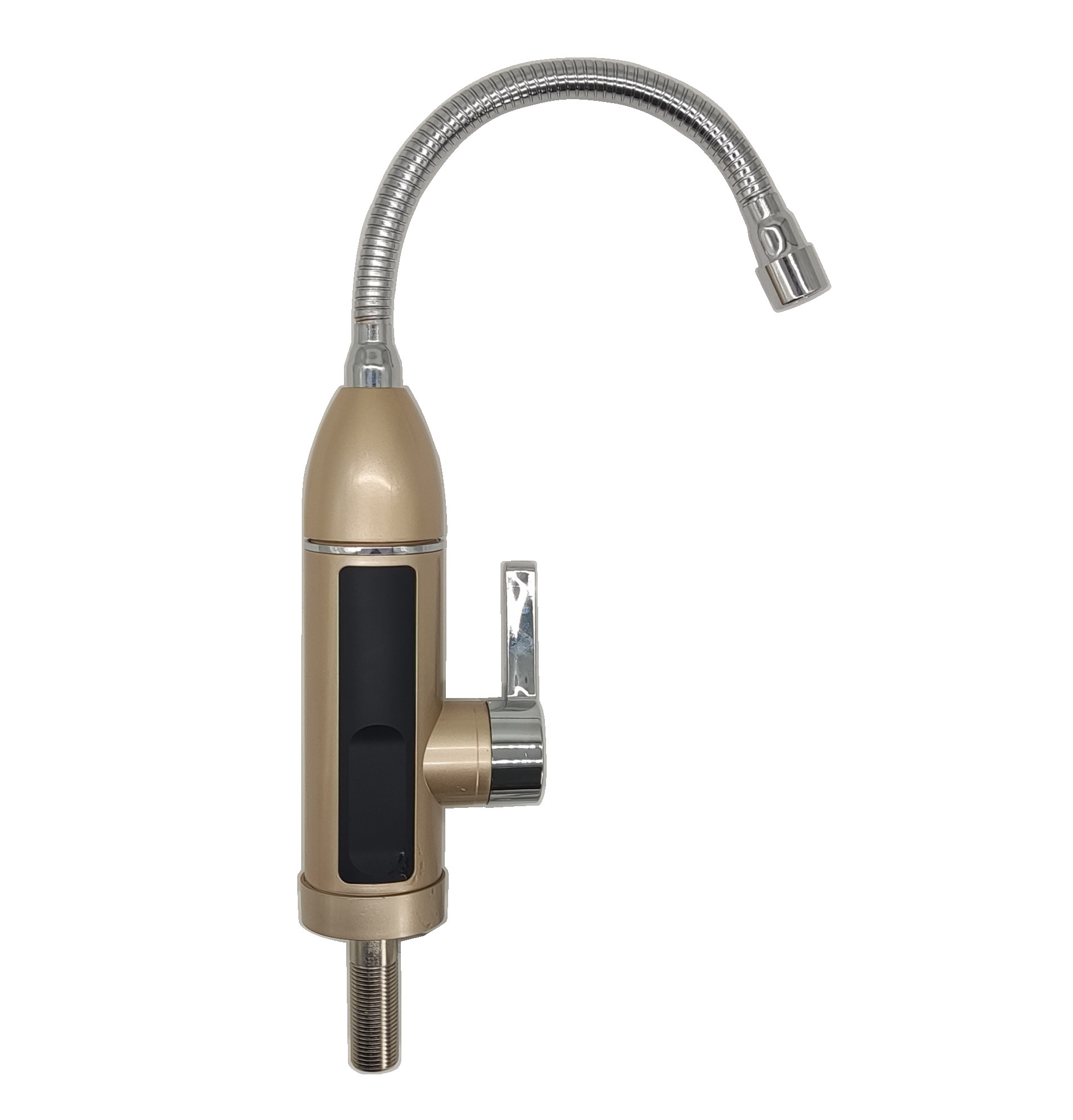 Digital Control Kitchen Hot Water Tap RoHs Single Handle Faucet 220V