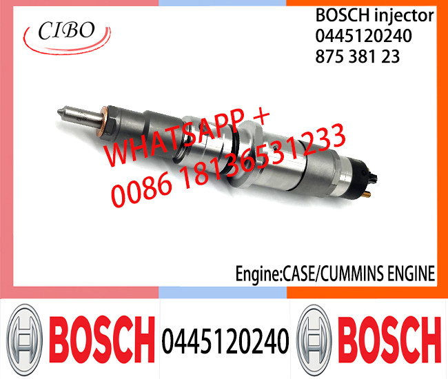 BOSCH 0445120240 87538123 Neutral Fuel Injector Assembly 0445120240 87538123 For CA-SE/CUMMINS