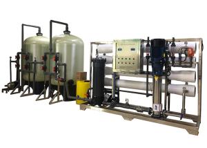  6000LPH Brackish Water System 10000PPM TDS Salty RO Water Purifier Manufactures
