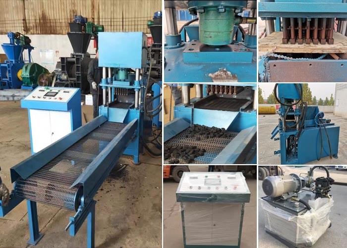 Full Automatic Coconut Shell Shisha Charcoal Maker Machine