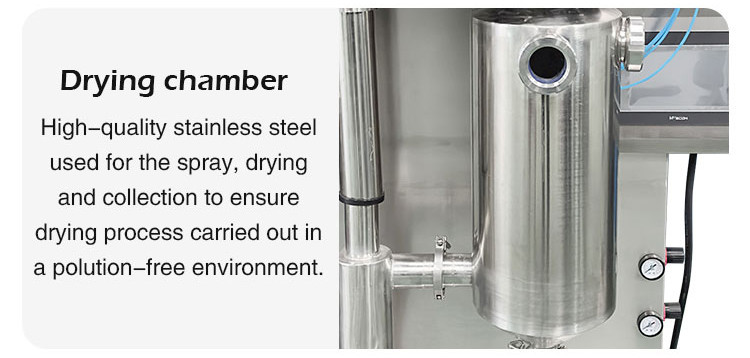Rotary Atomizer Centrifugal Type Spray Dryer Stainless Steel