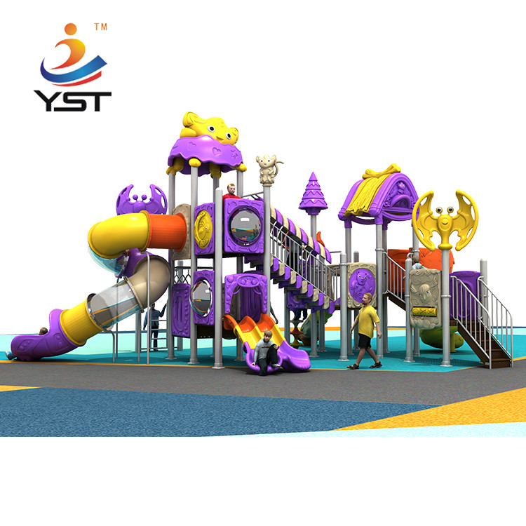 Amusement LLDPE Kids Playground Slide Antistatic Kids Backyard Slide
