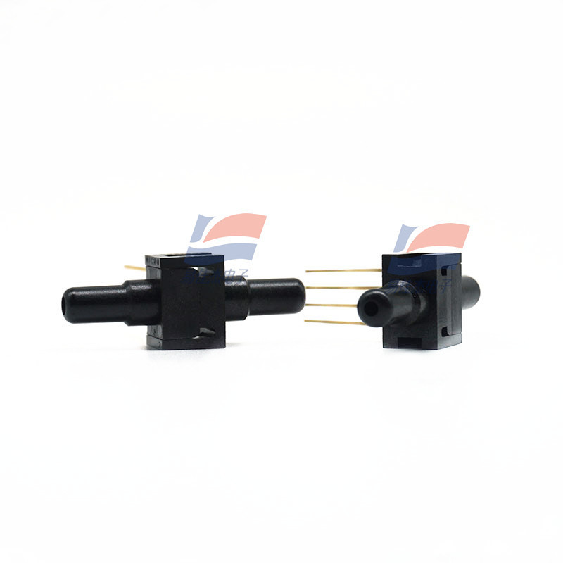 24PCAFA6D Vacuum 10V Electronic Pressure Sensor Dual Radial Barbless