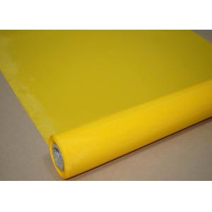 Plain Weave Polyester Silk Screen , Polyester Monofilament Mesh For Shirts